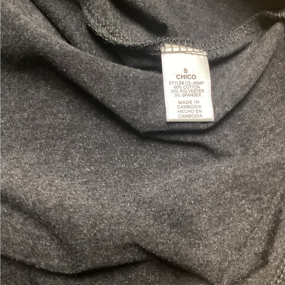 Zenana sleeveless tank dress. Charcoal gray. Size Small - Picture 9 of 10